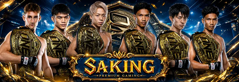 นักมวยแชมป์ SAKING Premium Gaming